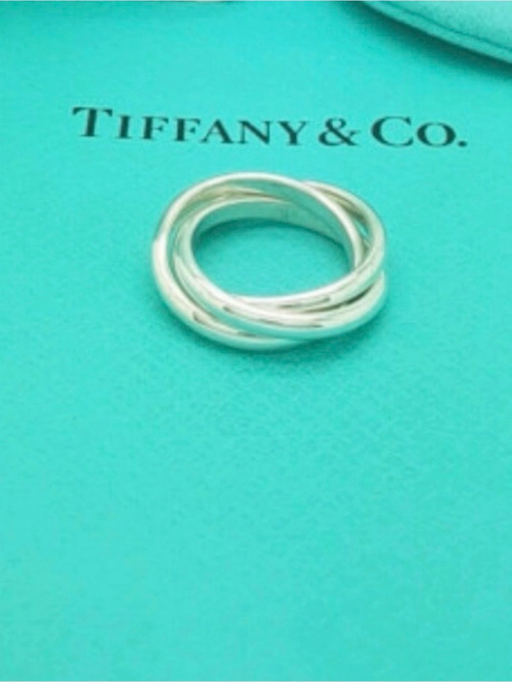 Tiffany & Co. Triple Interlock Ring